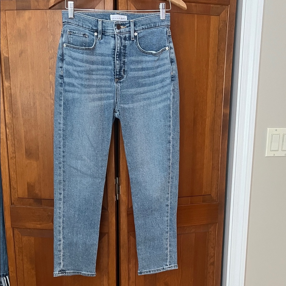 LOFT "the slim" jeans with stretch-26 P